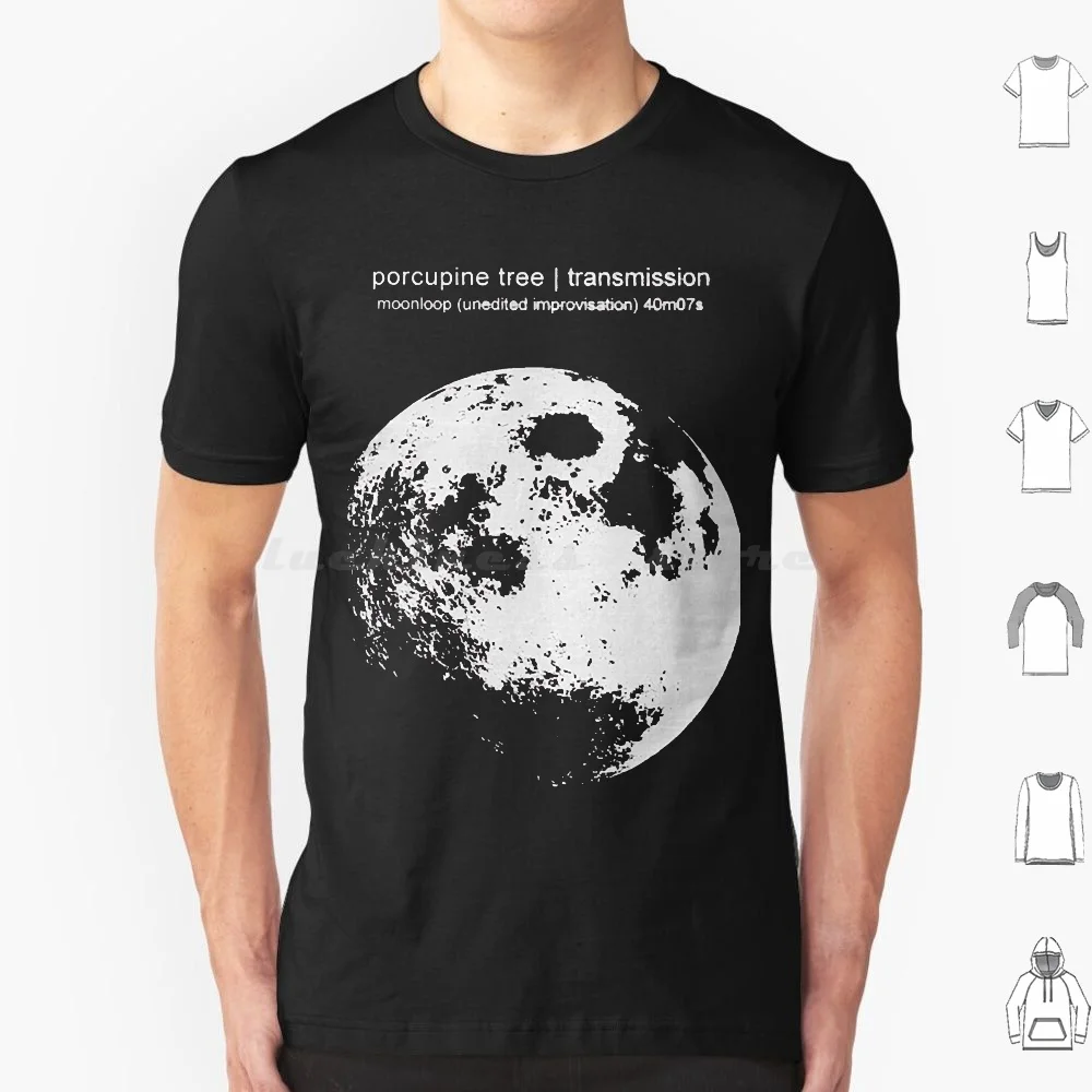 Moonloop Porcupine Tree T Shirt Big Size 100% Cotone Porcupine Tree 80S Music Porcupine Tree Trippy Rbrow