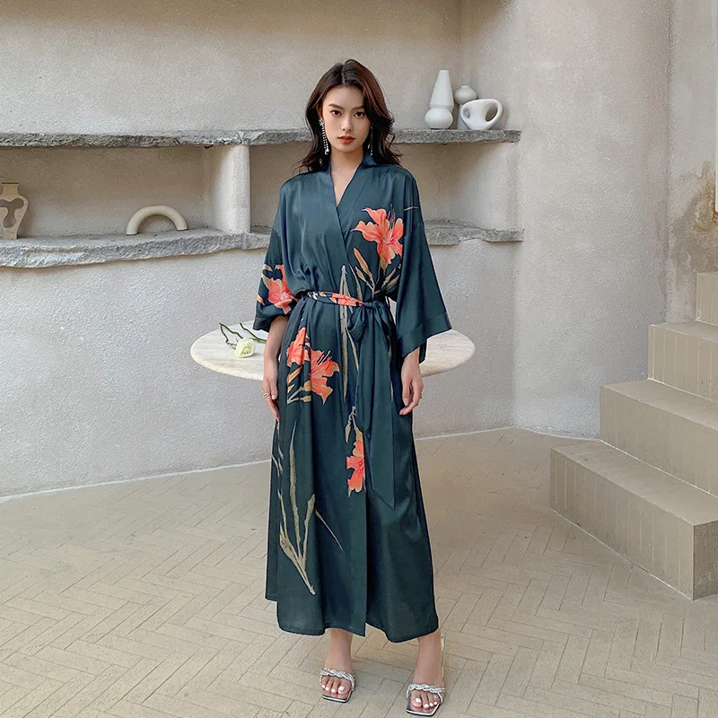 Frances Flamingo Robe | boohoo