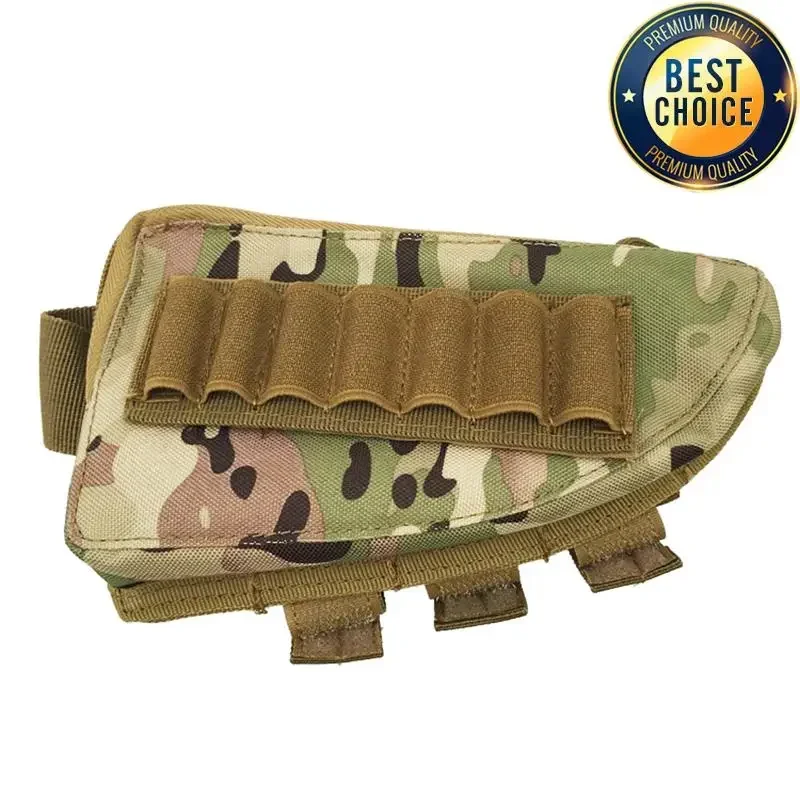 New Cheek Rest Pouch Bullet Holder Nylon Riser Pad Ammo Cartridges Bag Hunting for Airsoft AR15 AR10 M4 M16 for Hunting