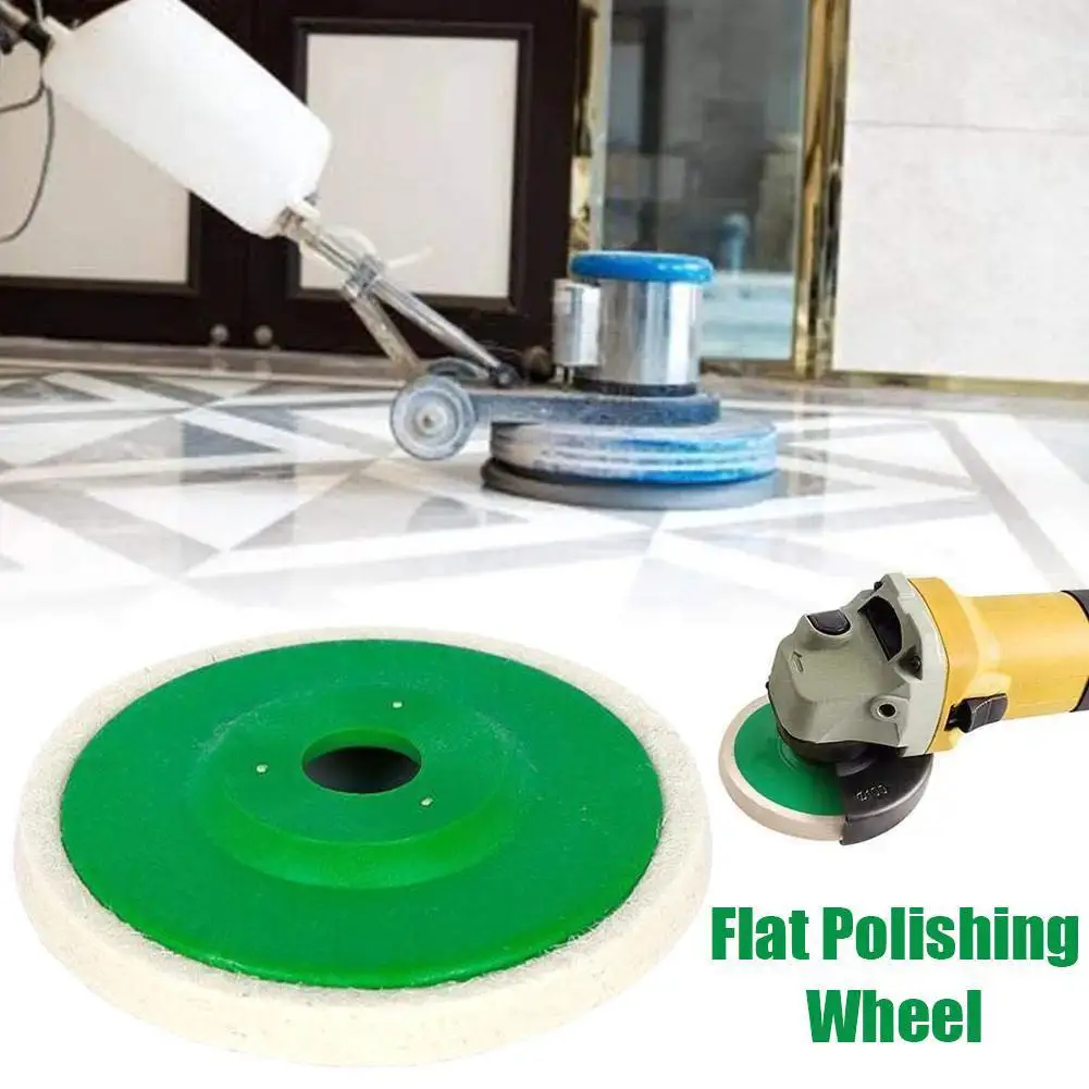 

100*8mm Wool Polishing Wheel Buffing Pads Angle Grinder Wheel Felt Polishing Pad Disc Angle Grinder Accessories for Car 1pcs