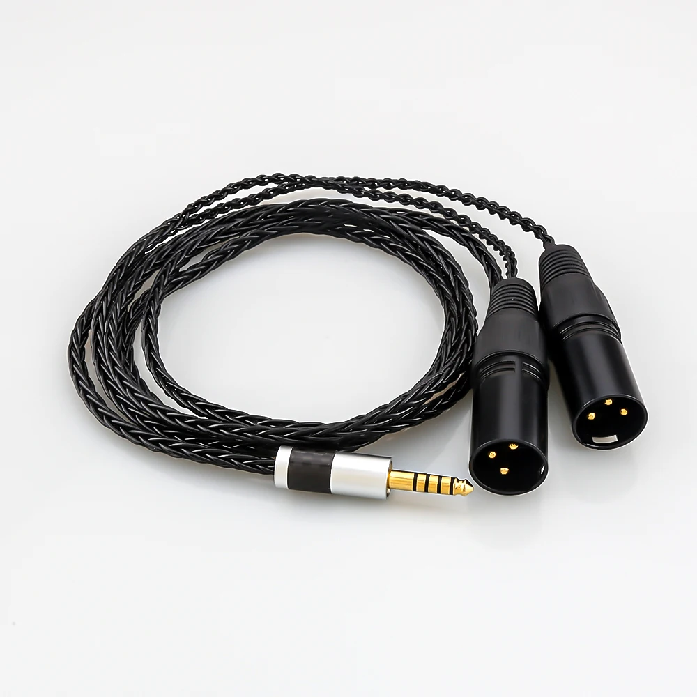 DIY 8 ھ ǹ  4.4mm 뷱 ̺, - 2x3  XLR 뷱    ̺ ڵ