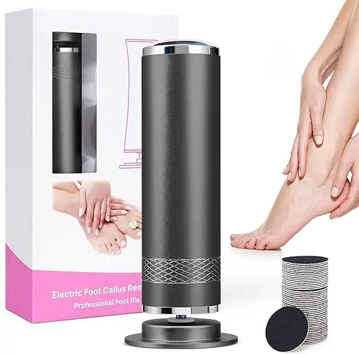 Electric Foot File For Cracked Skin And Callus Removal_voghion.com