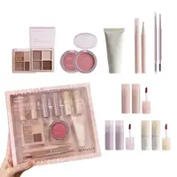 Face Makeup Kit Multipurpose Women's Makeup Set Start Up Makeup Kit Lip Gloss, Eyeshadow, Blush, BB Cream, Eyeliner, Eyebrow Pen 2