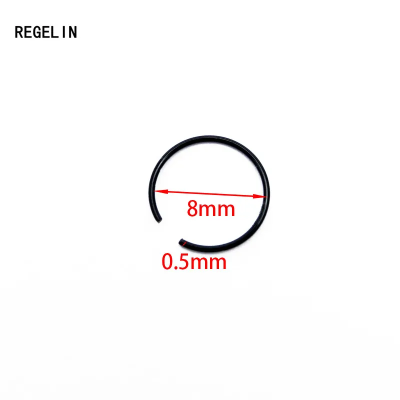 REGELIN 40pcs/box Body Ring Fake Piercing Jewelry Women Nose Hoop Stainless Steel Nose Rings
