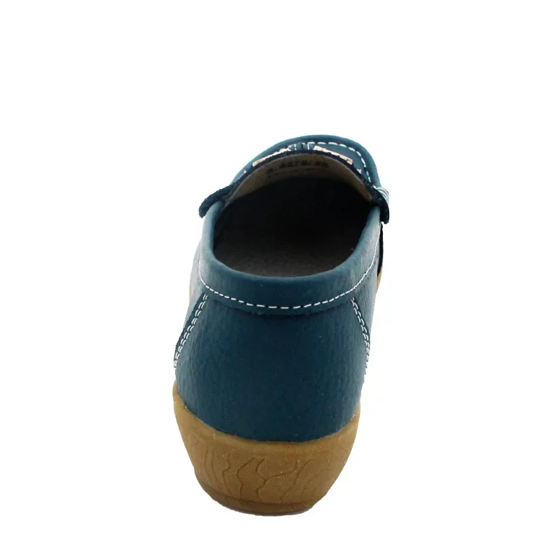 Spring Autumn Shoes Woman Cow Leather Flats Women Slip On Women's Loafers Female Moccasins Shoe