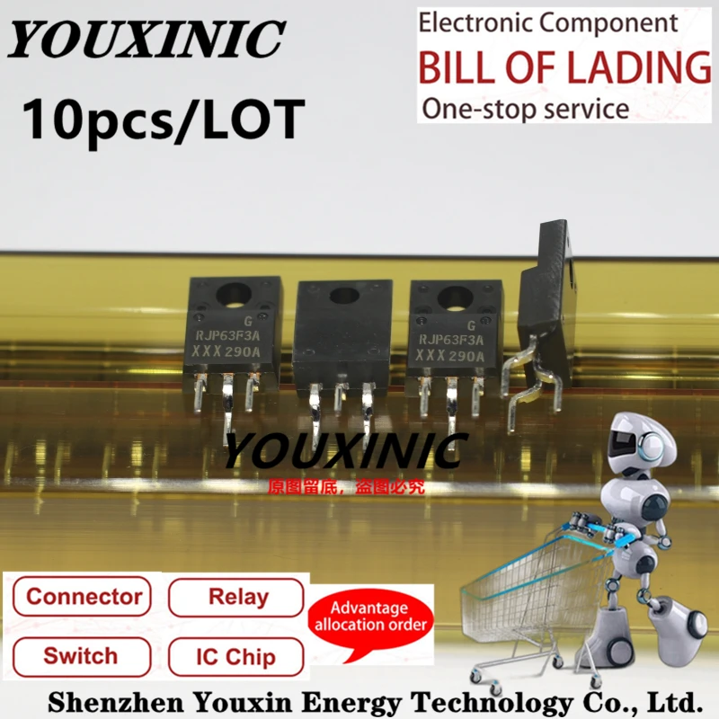 

YOUXINIC 100% New Imported Original RJP63F3ADPP RJP63F3A RJP63F3DPP RJP63F3 TO-220F LCD Plasma Tube