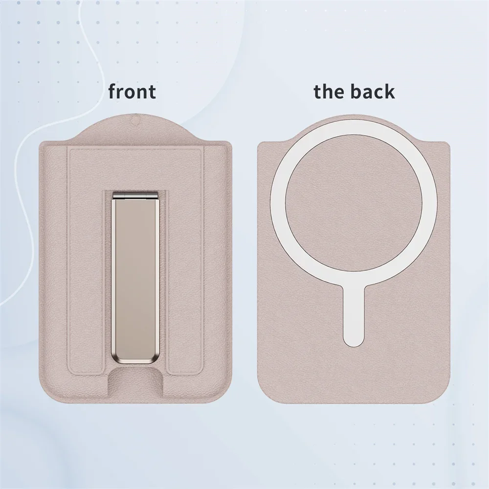 Magnetic PU Leather Wallet with Multi-functional Card Holder and Foldable Stand