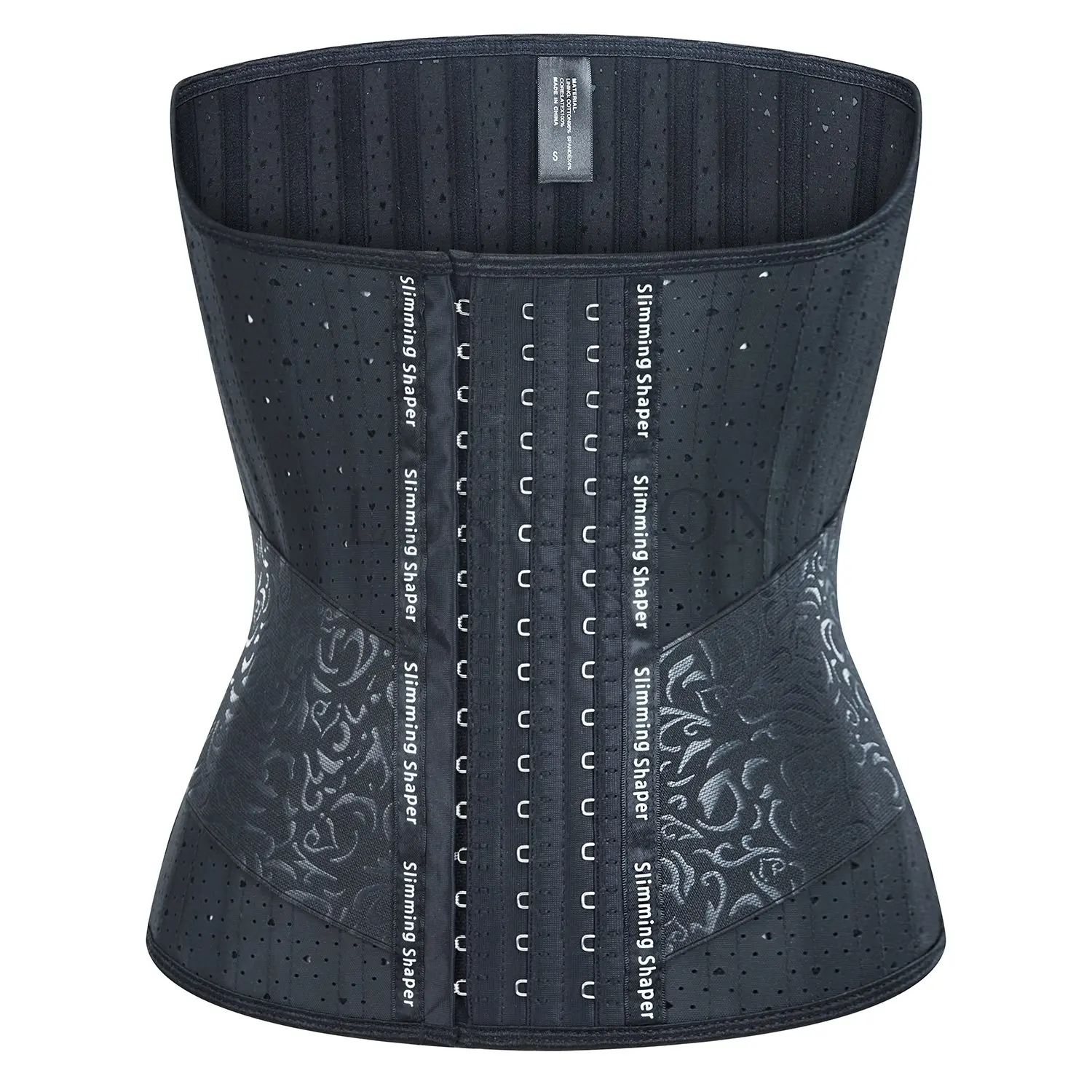 

Waist Trainer Corsets Latex gaine ventre Steel slimming underwear body Shaper women Bustiers colombian girdles