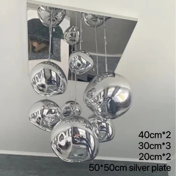 Nordic Loft Lava LED Pendant Lights Modern Design PVC Lighting Living Room Lamp Diningroom Bar Loft Restaurant Hanging Lights 6