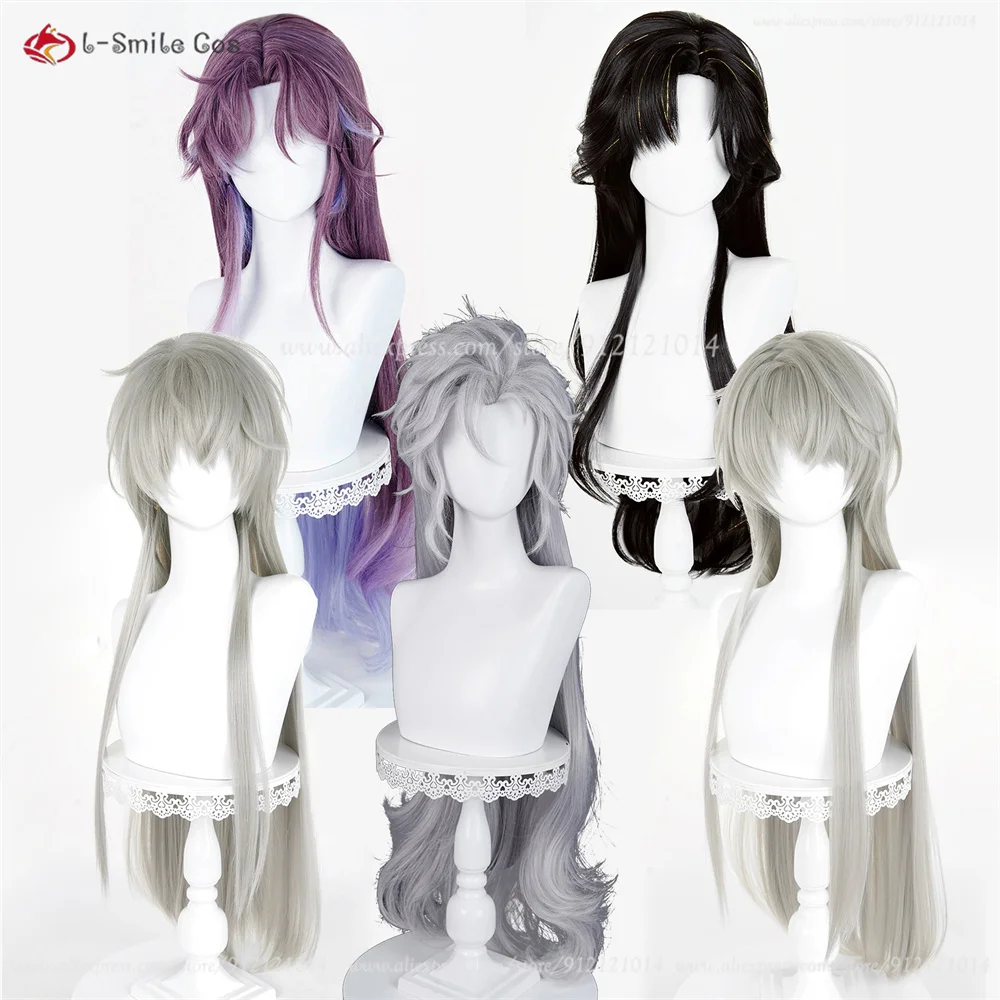 Long Hair Rafayel Xavier Sylus Zayne Caleb Cosplay Perücke für Damen und Herren, hitzebeständig, synthetisch, Halloween 2