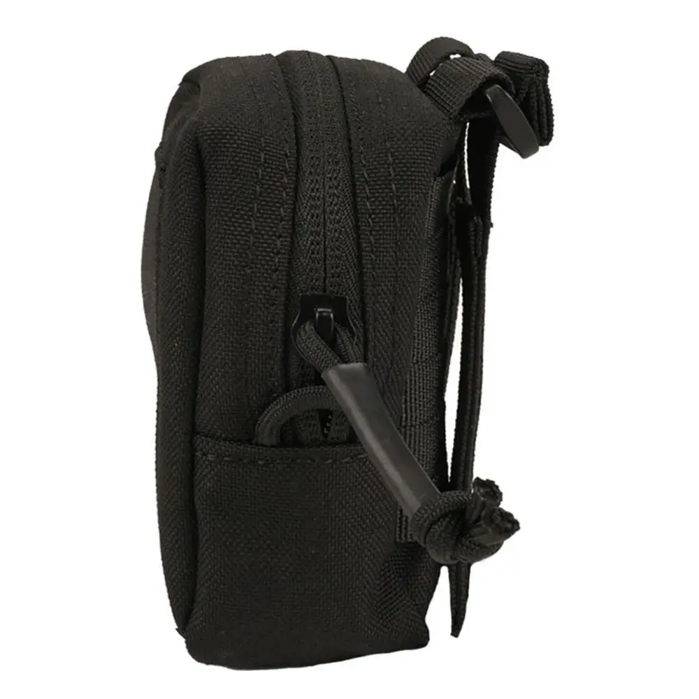 Robuste Nylon-Handschuhe mit Gürtel, multifunktionale Aufbewahrung, tragbare Molle-Zubehörtasche, einfarbig, Latex-Handschuhtasche, Münze – Detail 9