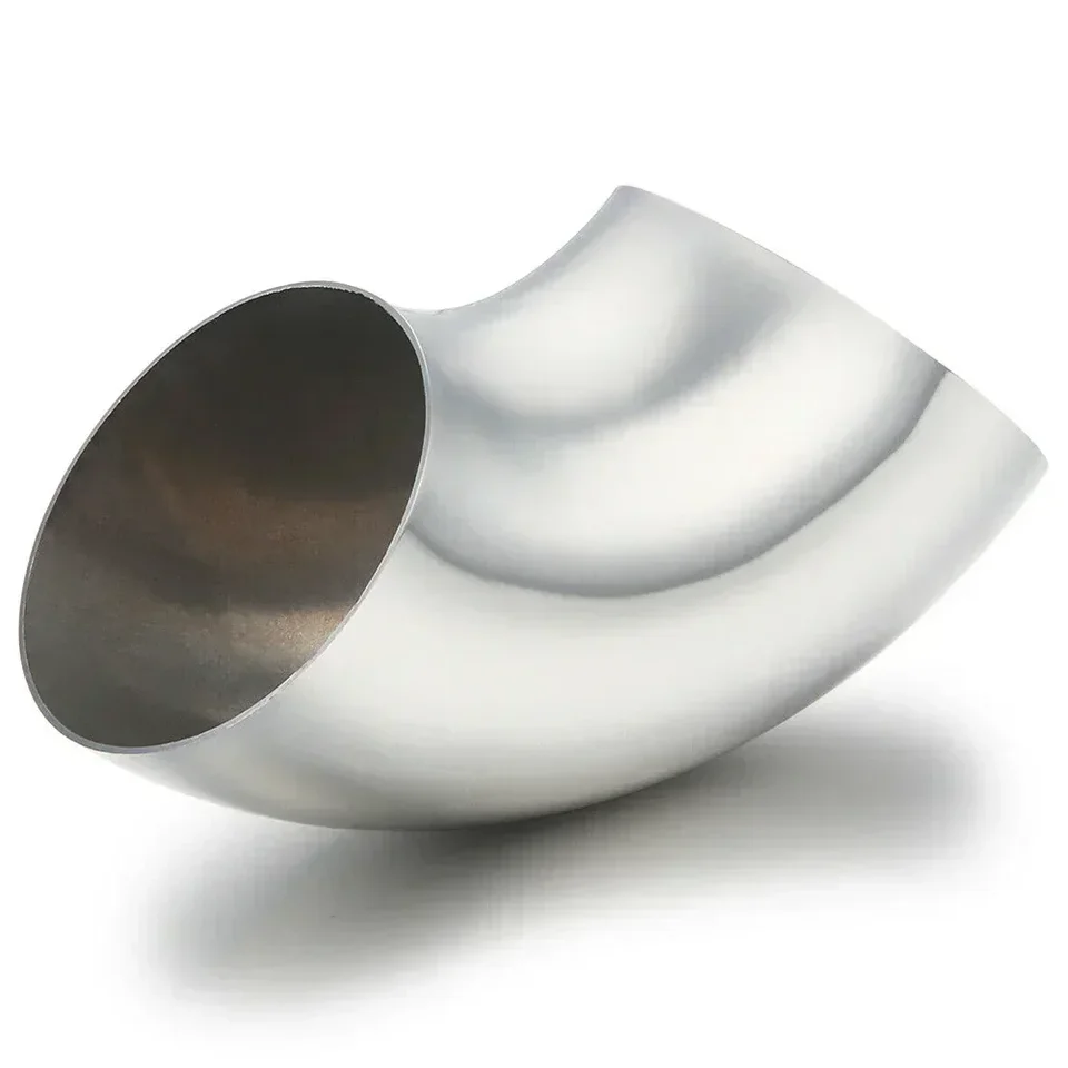 4 Gomiti A 90° In Acciaio Inox SS304 Per Tubo Scarico, 38mm, Spessore 1,5mm, Per Auto E Corrimano - 3