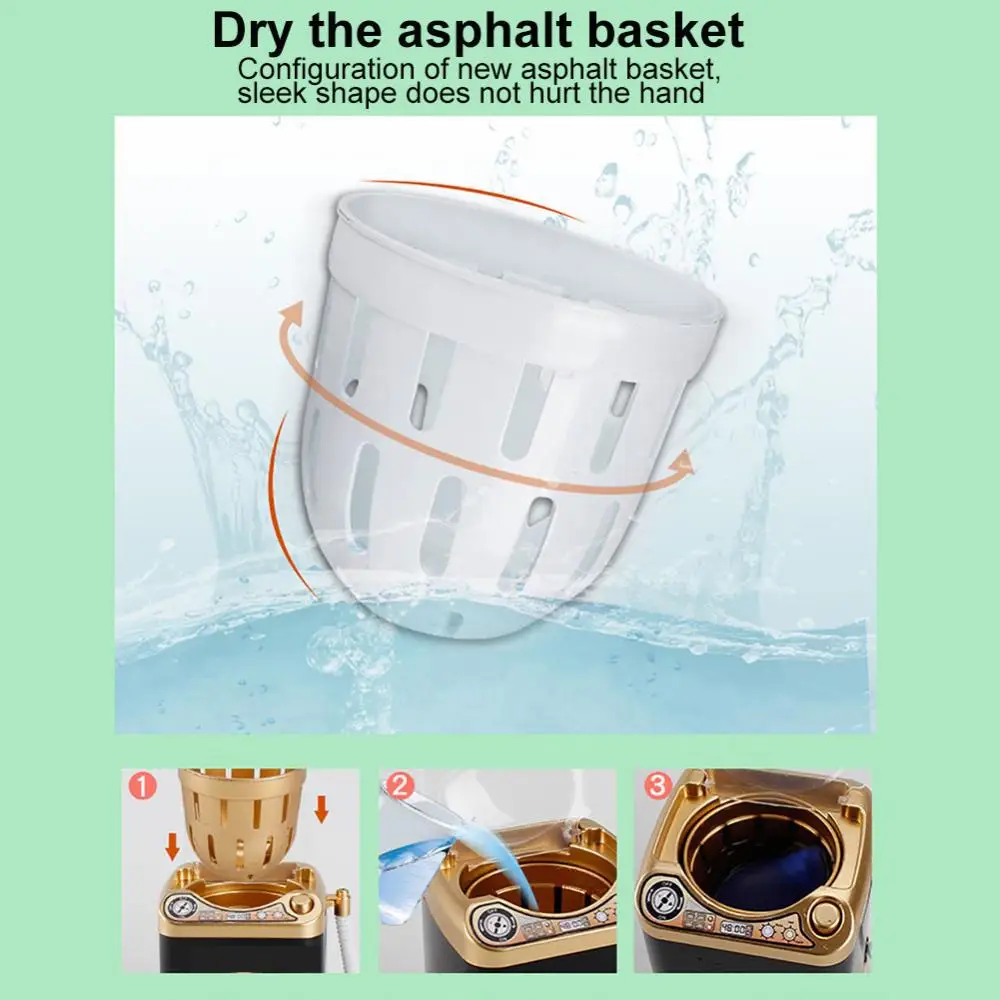 Mini Washing Machine Toy Mini Electric Makeup Brush Cleaner Dehydration Spin Dryer Toys Coffee Mixer Home Toy
