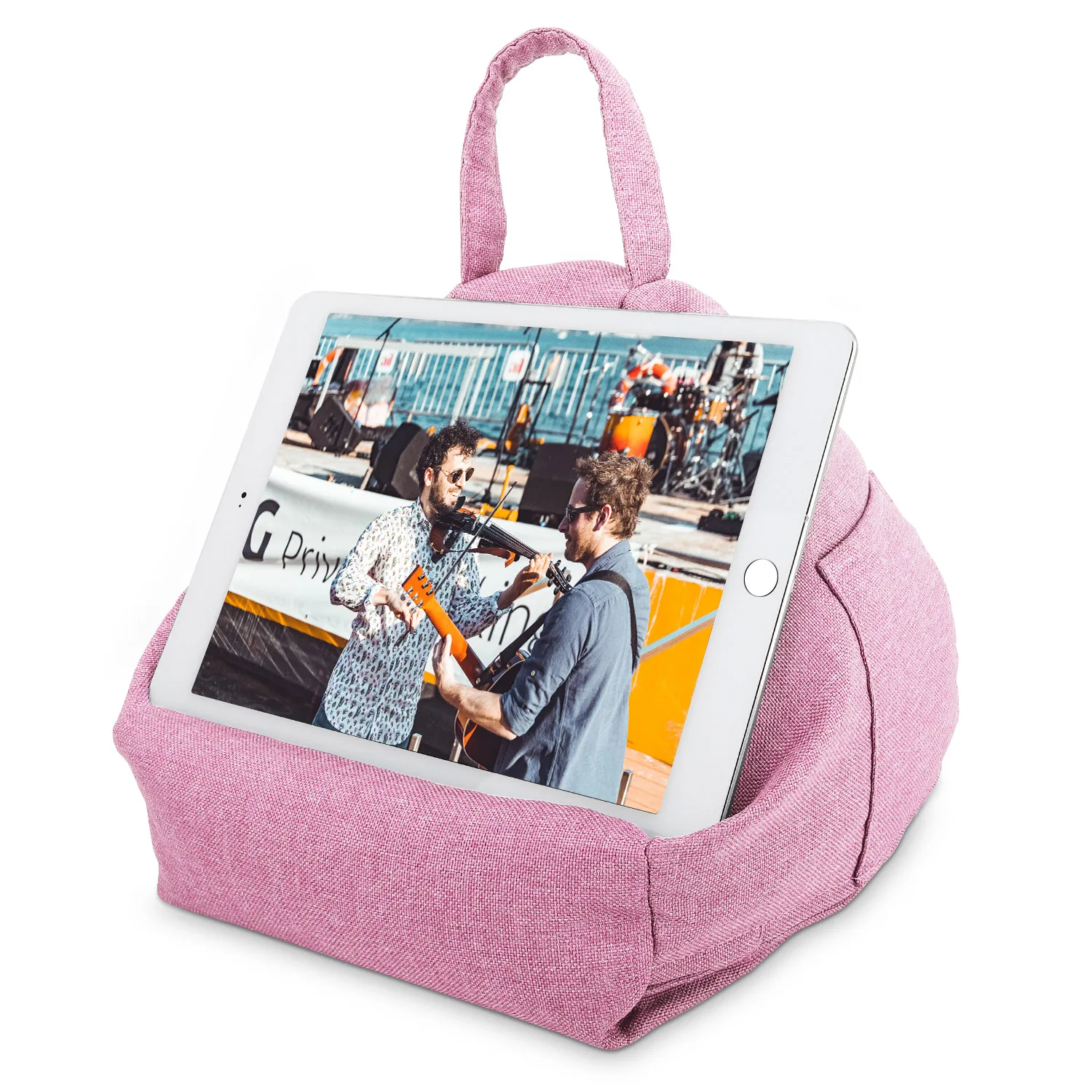 Moko-tablet Travesseiro Suporte Almofada Macia para Telefones Celulares Tablet Ipad Pro 11 Guia s7 s6 Presente de Natal