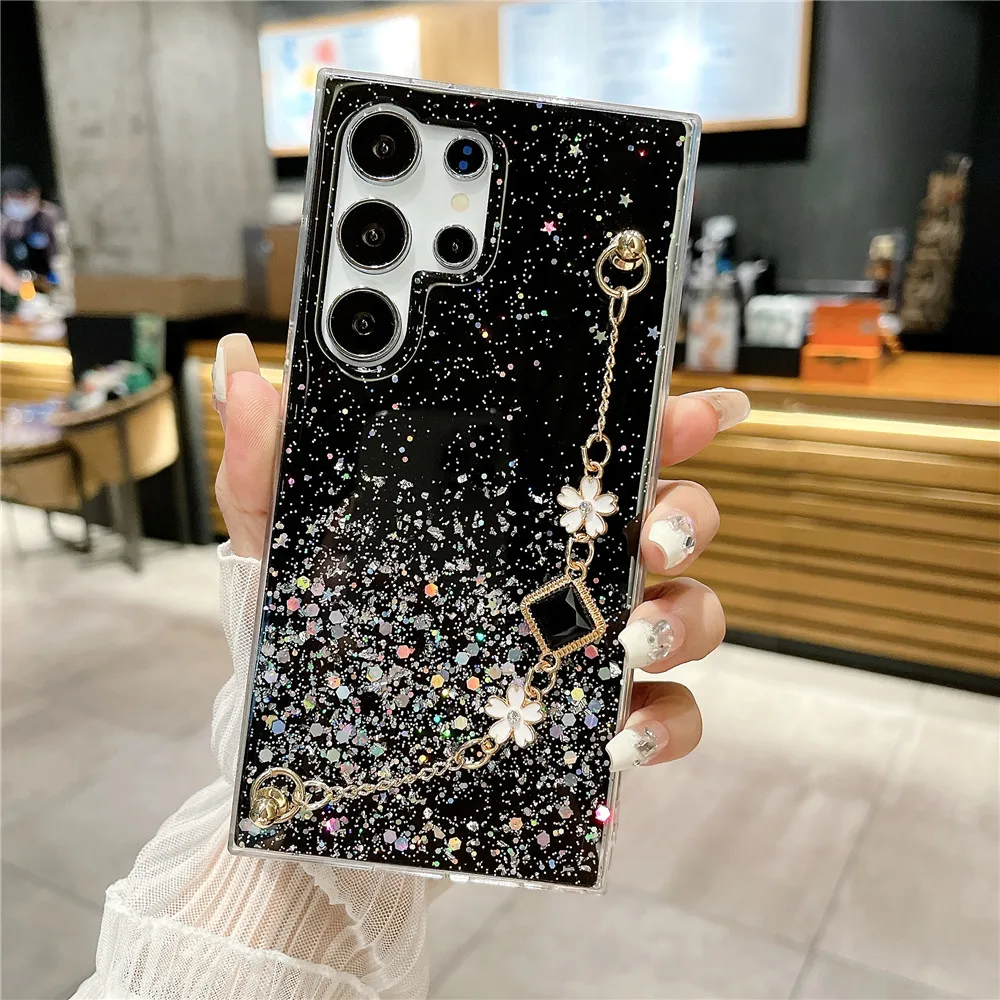 حافظة لهاتف سامسونج جالاكسي S24 S23 S22 S21 S20 FE Ultra Plus S10 Note 20 غطاء سيليكون فائق النعومة