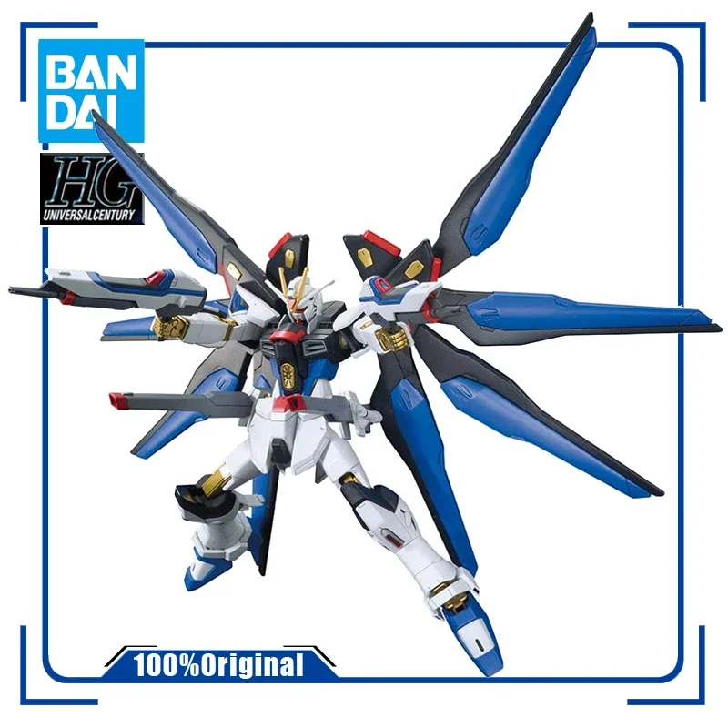 Набор сборных моделей BANDAI HG 1/144 ZGMF-X10A Страйк Фридом GUNDAM, фигурки героев аниме, праздничный подарок для детей