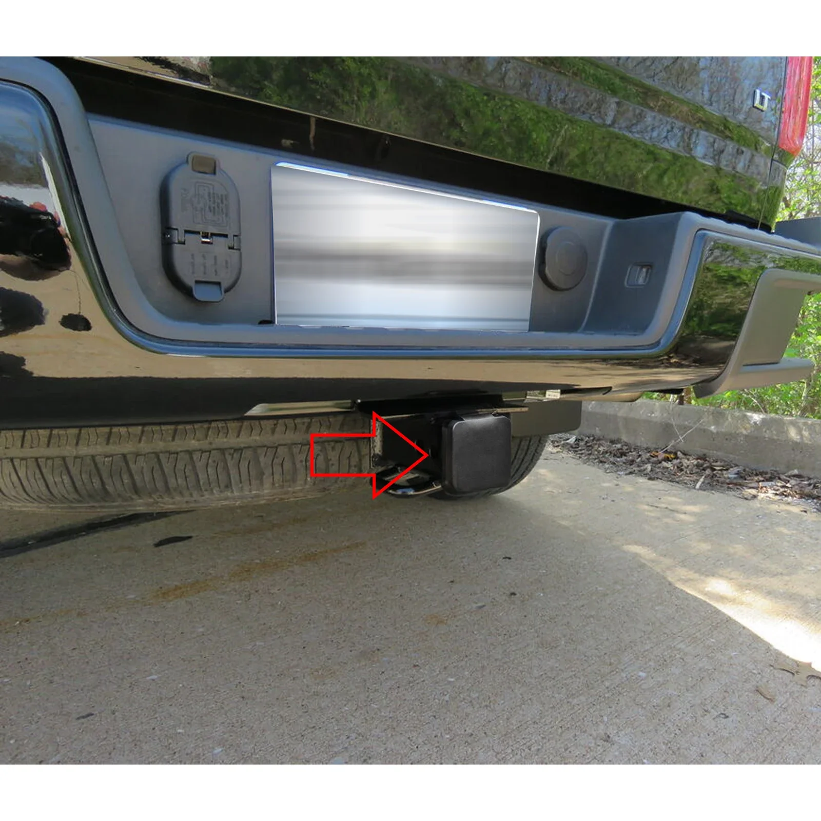 2" Trailer Tow Hitch Receiver Cover Plug Dust Cap For Honda Toyota Ford Jeep Chevy Nissan Dodge Ram Mercedes Benz Ranger ATV UTV