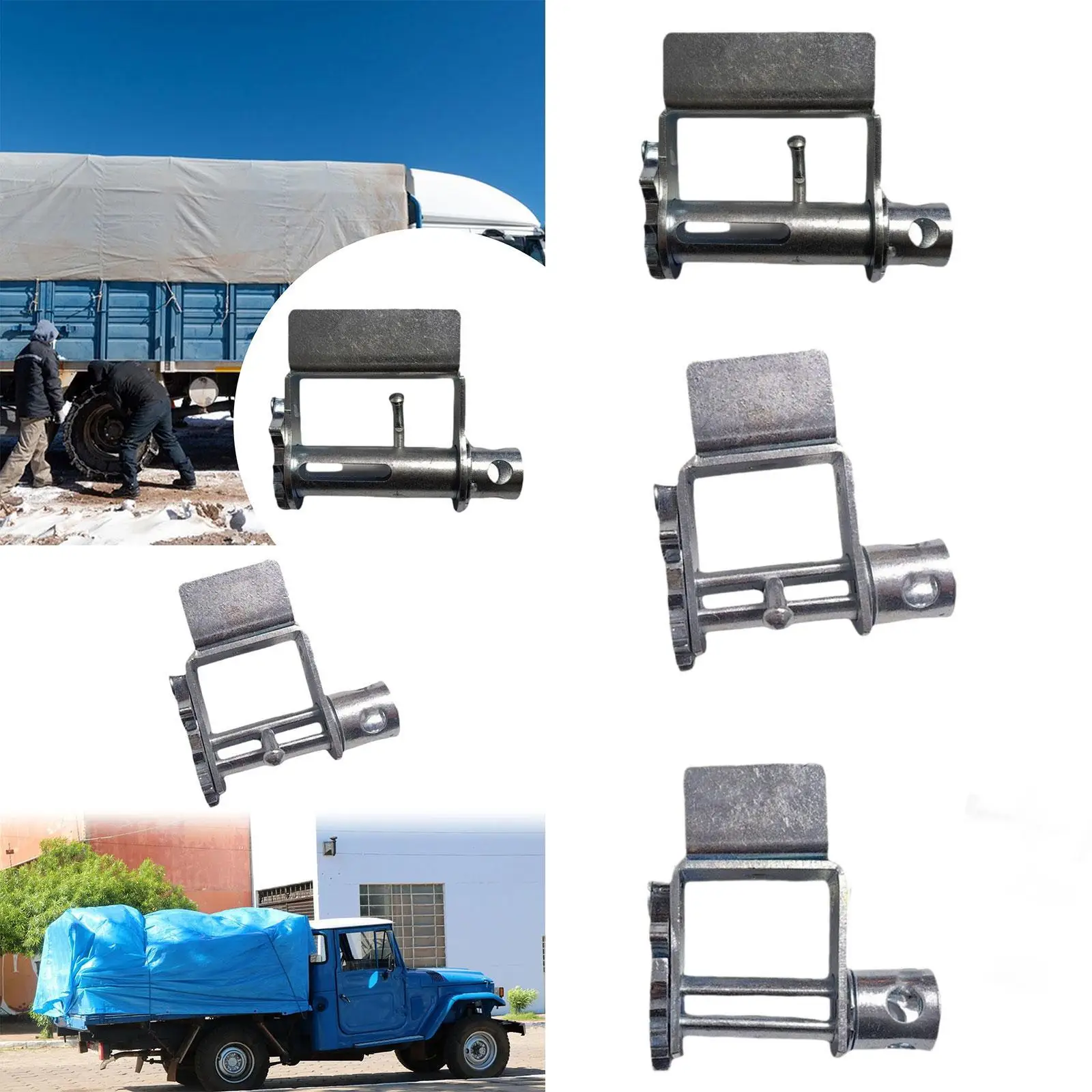 Generic Truck Rope Tightener Hardware Versatile Heavy Duty User Friendly Dependable Tie Down Performance Vehicle Strap Tightener