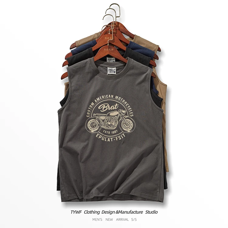 남성용 플러스 사이즈 의류 탱크 탑, 블랙 화이트 그레이, 민소매 싱글렛, 체육관 보디 빌딩 피트니스 티셔츠, 근육, 여름 