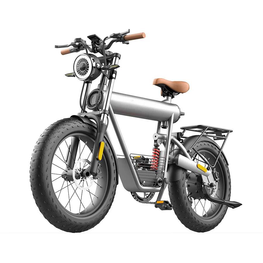 Высококачественный 20-дюймовый электровелосипед Coswheel T20R, 1000 Вт, горный электрический мотоцикл, электровелосипед с полной подвеской