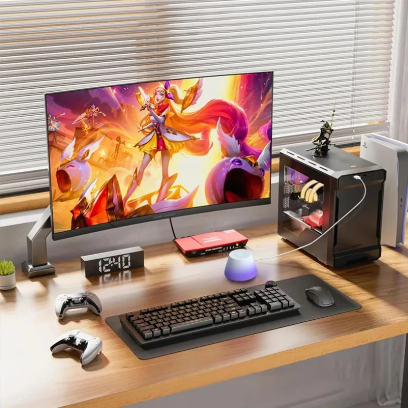 VIKEFON Mini Portable JW912 Bluetooth Speaker Magnetic Speaker BT5.3 Small Sound Box 7 Hours Playback Phone Holder