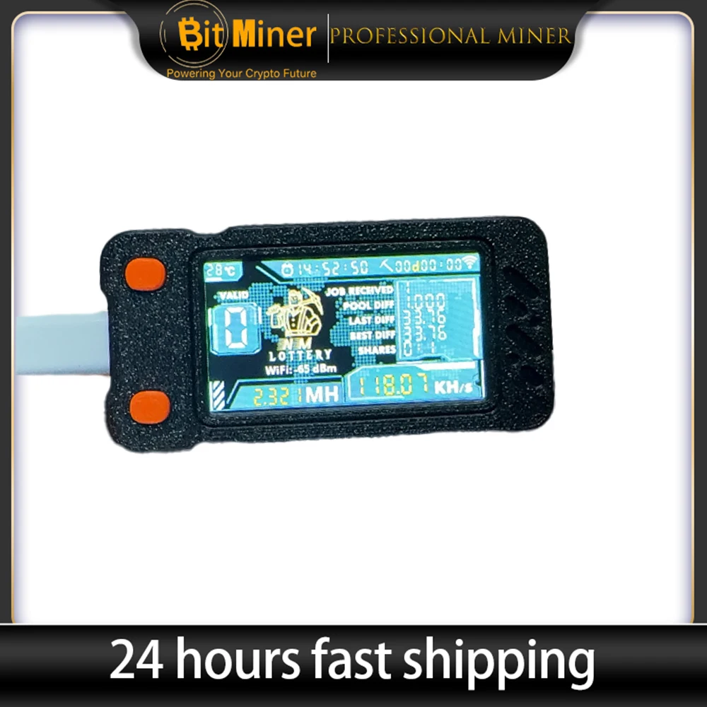 Nerd miner ultra modul bitcoin miner nerdminer v4 pro 112k crypto miners  miner bitcoin Firmware Original Board SOLO BTC miner - AliExpress