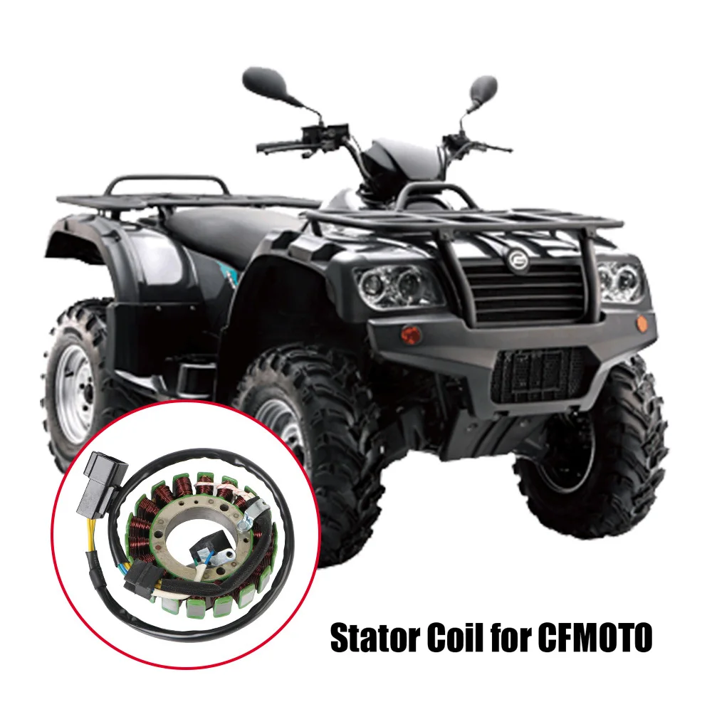 

Катушка статора мотоциклетного генератора Comp для CFMoto CF500 500cc X5 UFORCE 500 196S-B -C U6 X6 CF188 UTV ATV, магнитная катушка