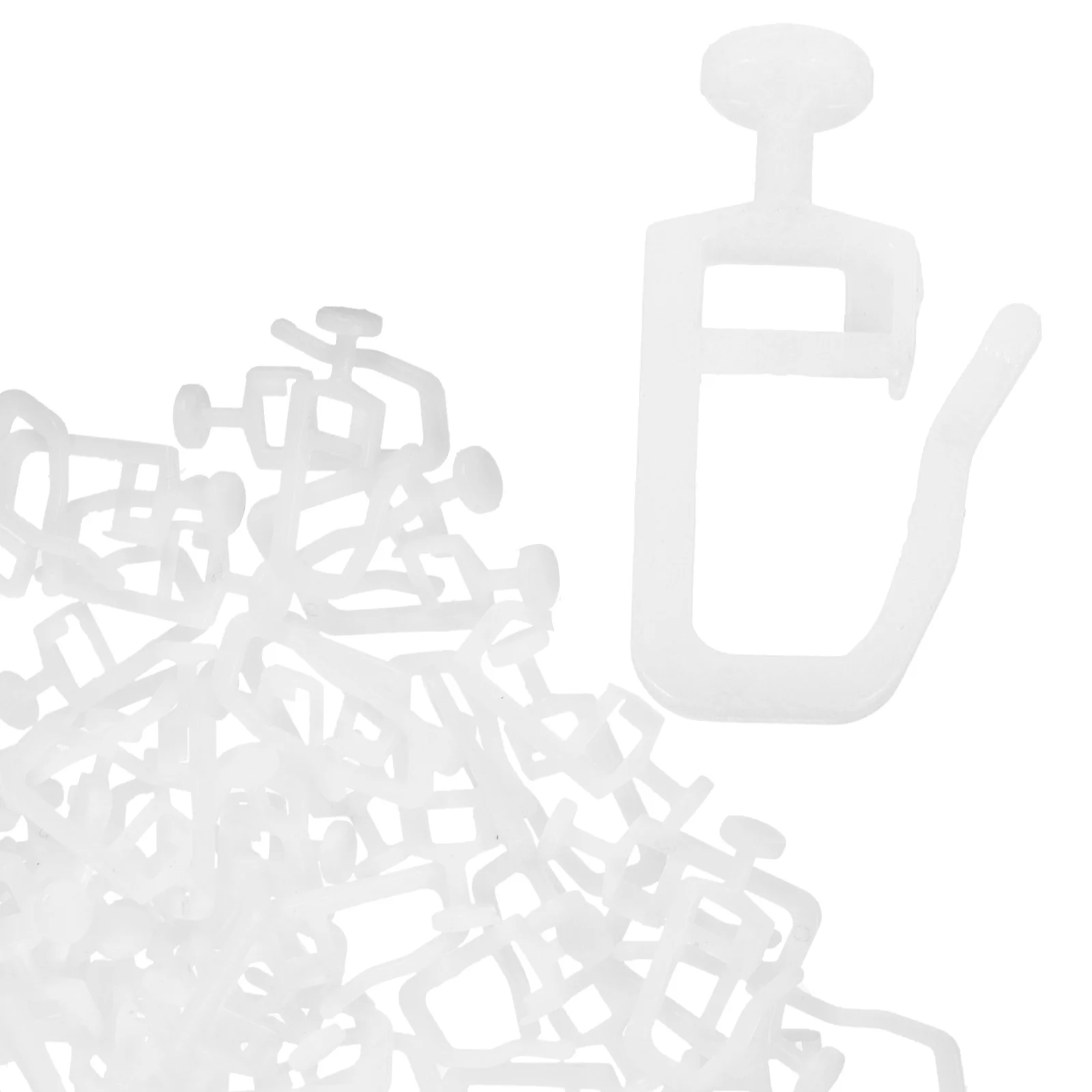 50 Pcs Curtain Track Pulley Plastic Wheel Smooth Sliding Home Accessory Rollerball Parts Hardware Window Dressing Curtain