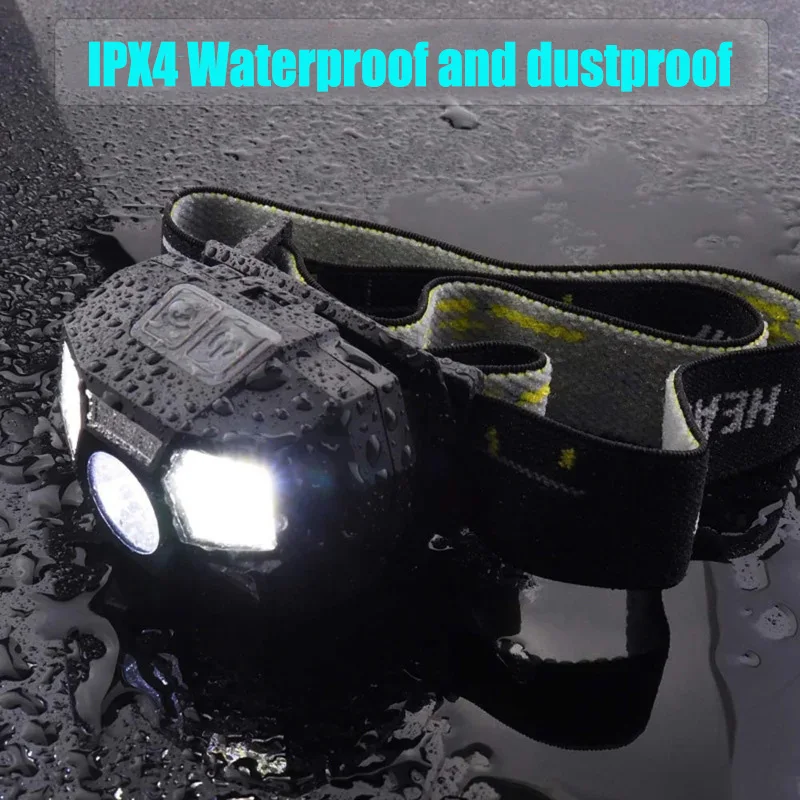 Taktische Helm Licht Signal Lampe Sensor Scheinwerfer USB Lade Wasserdichte Jagd Angeln Scheinwerfer Für FAST MICH NVG Helm – Detail 13