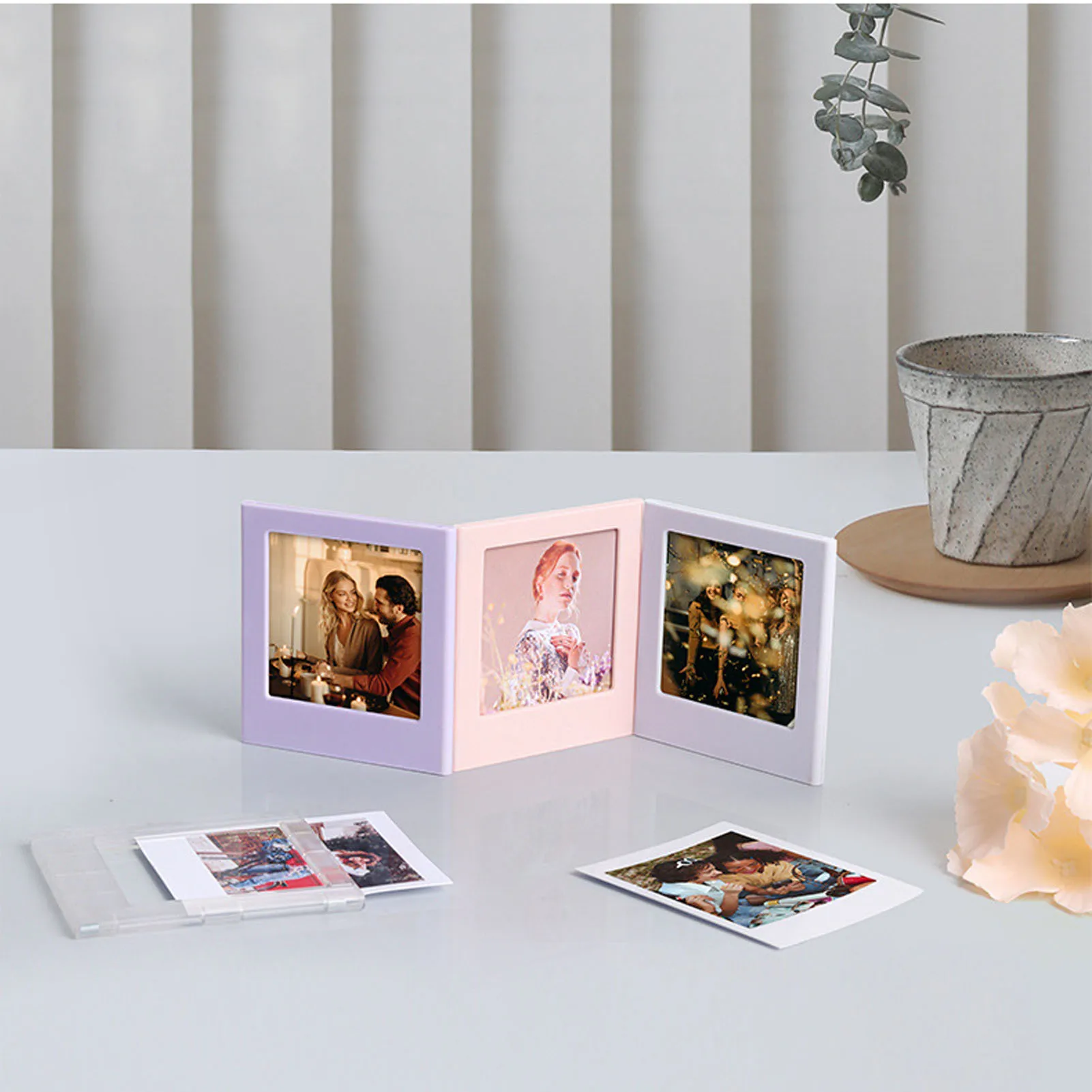 Magnetic Picture Frame Double Sided Magnet Photo Frame Fridge Frames for Square