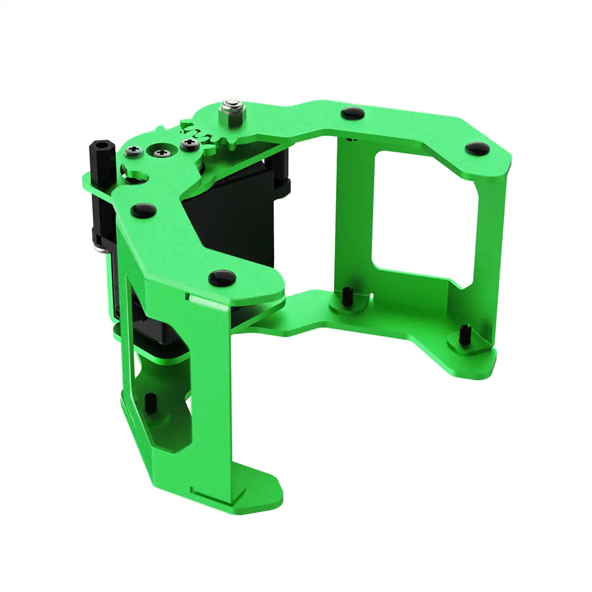 

Green Robot Claw with Ldx-335mg Servo Manipulator Gripper Aluminium Alloy Flexible Opening and Closing for Robotic Arm