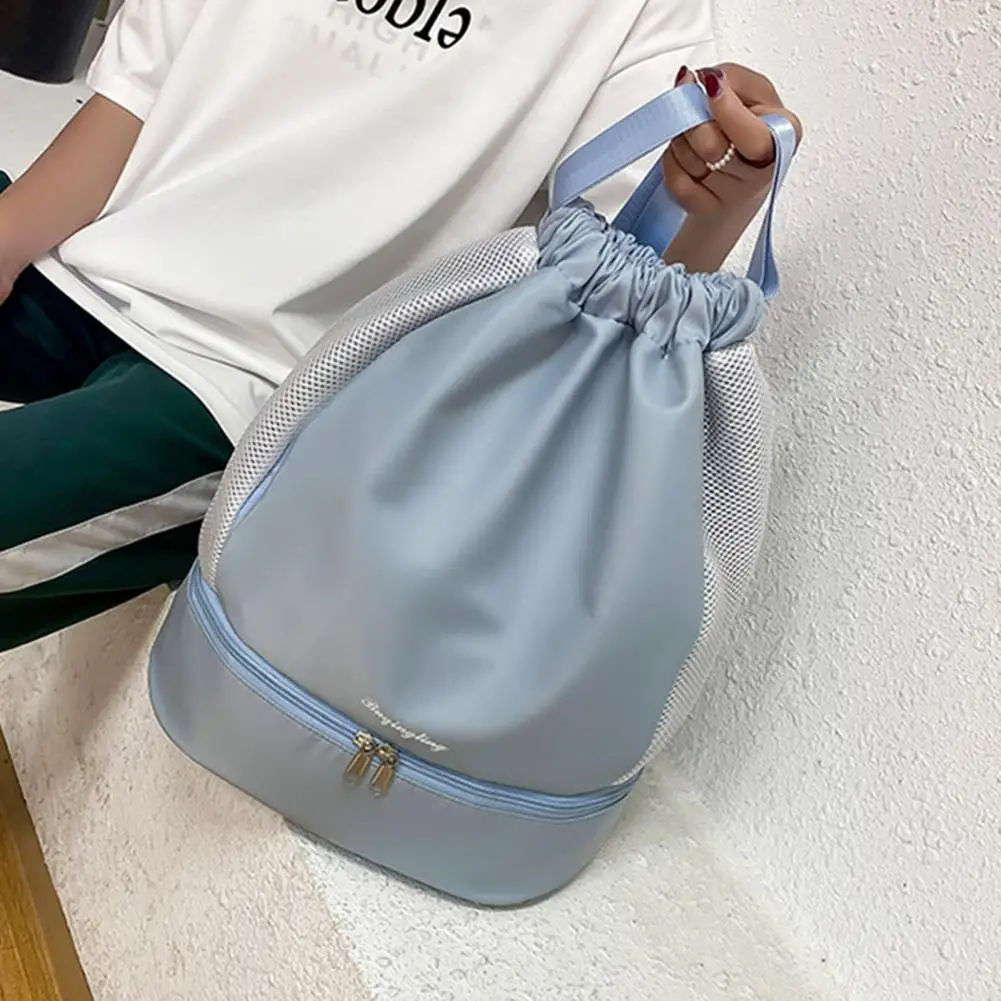 

Sports Bags Accessory Gym Bags Portable Drawstring Design Practical Gym Training Outdoor Backpack