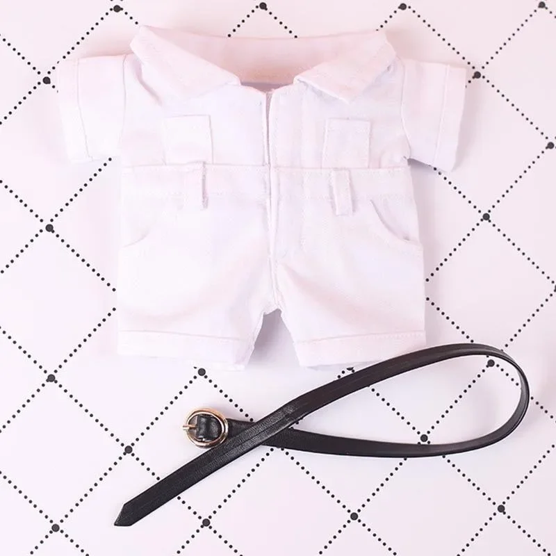 20cm baby clothes handsome cool guy one-piece 20cm cotton baby clothes overalls baby clothes one-piece 3