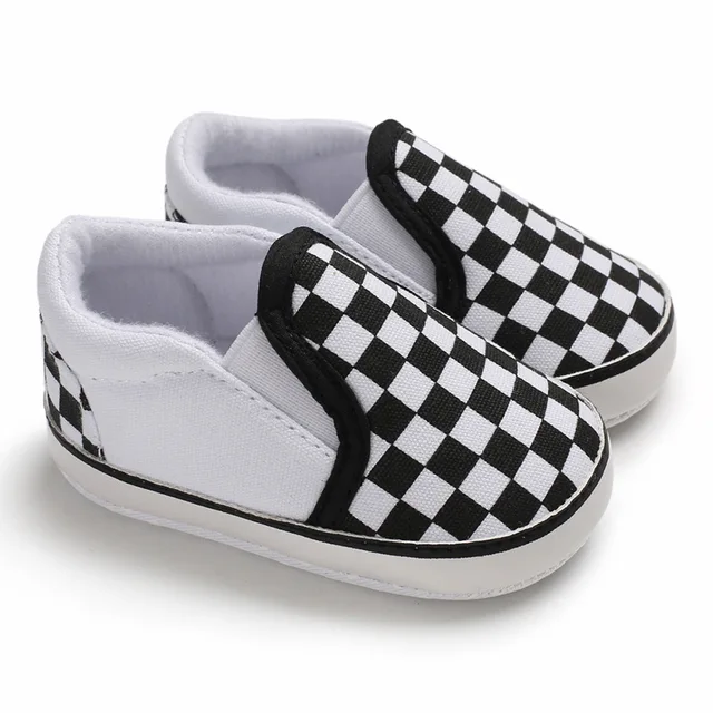 Newborn Baby Shoes Boy Girl Classical Sport Soft Sole PU Leather Multi-Color First Walker Crib Moccasins Casual Sneakers Shoes white black