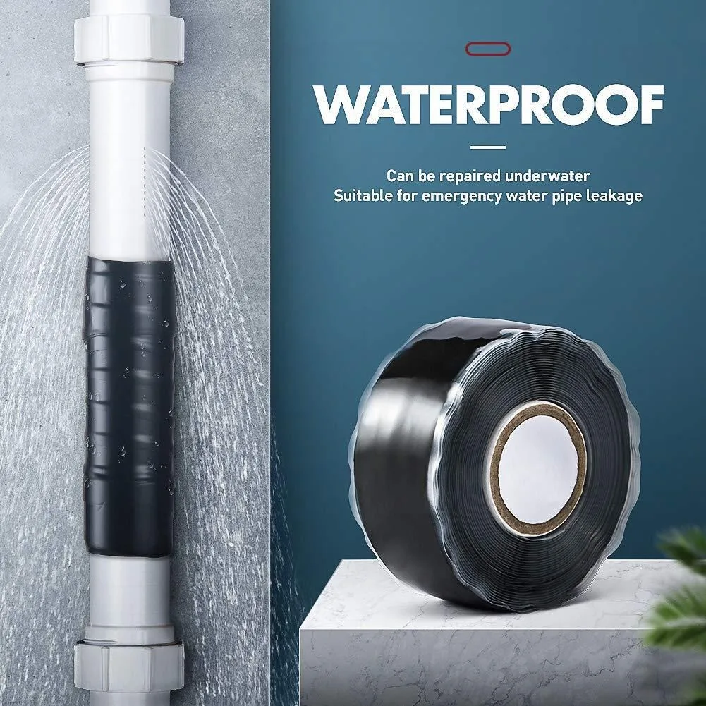 Description Picture 5 of itemSuper Strong Waterproof Stop Leaks Seal Repair Performance Silicone Adhesive Insulating Duct Tapes