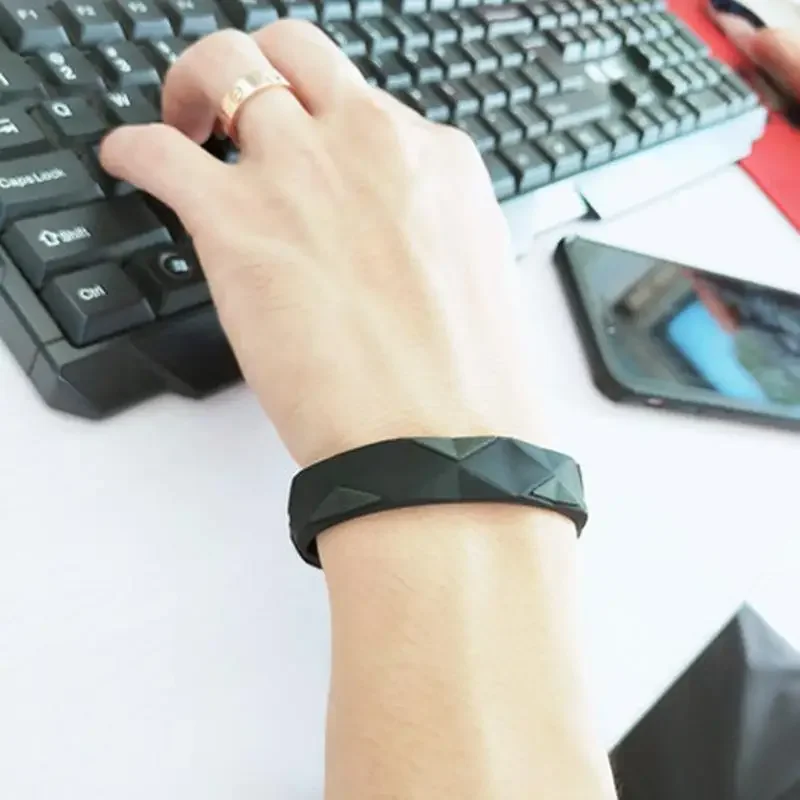 Anti Static Bracelet Negative Ion Basketball Energy Balance Men and Women Waterproof Silicone Lovers Bracelet Anti Fatigue magnetic bracelet silicone wristband antistatic bracelet