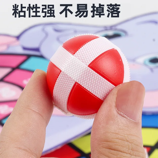 Montessori Dart Board Target Sports Game Toys For Children 4 To 6 Years Old Outdoor Toy Child Indoor Girls Sticky Ball Boys Gift 3