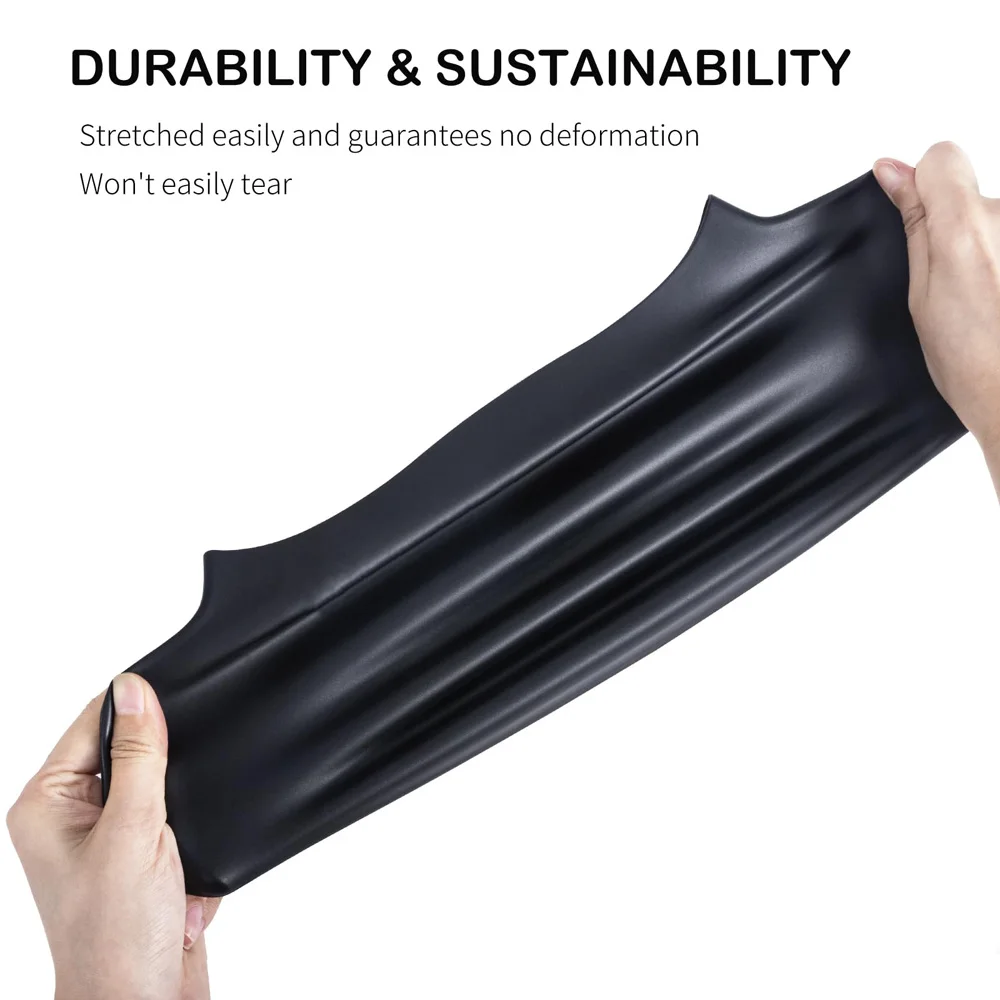 Silicone Swim Cap,Classic Unisex,Adult & Kids,Comfortable Durable Non-Slip Elastic Waterproof Swimming Hat,for Long & Short Hair 4