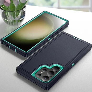 PM 삼성 갤럭시 거치대 보호 케이스, 삼성 갤럭시 A54 5G 14 A53 A13 A04S S23 울트라 S22 플러스 스탠드