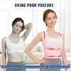 Back Brace & Posture Corrector for Women, Adjustable Back Straightener Posture Corrector Scoliosis Hunchback Correction Support 5