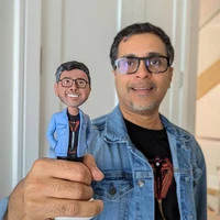 Custom Bobblehead,Full Body Customization Based on Pictures,Personalized Bobblehead Doll Best Gift for Family and Friends 1