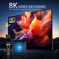 Q17 Умный телевизор 5G Wifi Android 14 Телевизионный ящик 4 - ядерный Allwinner H313 64 ГБ 128 ГБ приставка Google Assistant Netflix Media Player — изображение 6