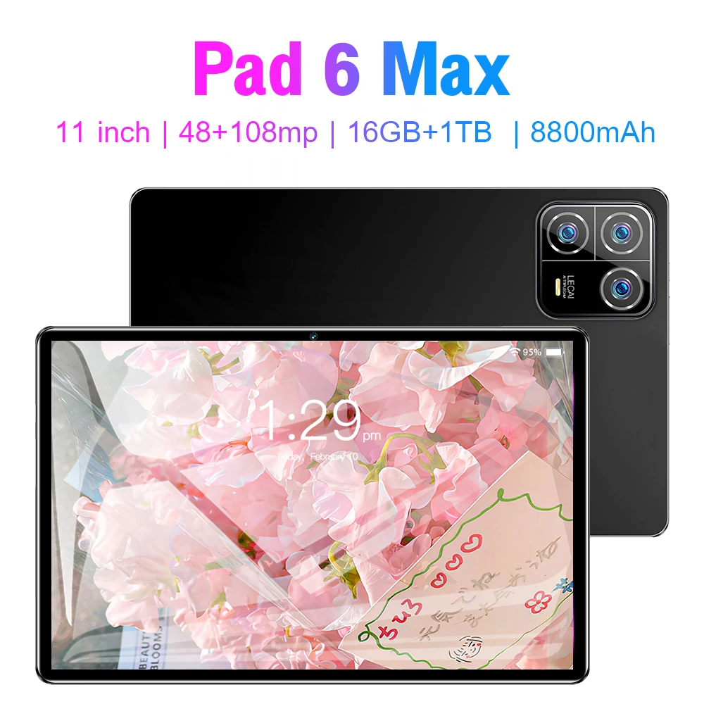 Tablet Pc Original Mi Pad 6s MAX 12GB/16GB 1TB ROM Snapdragon 8 gen2 GPS 11" Screen 8800mAh Global Firmware Wifi