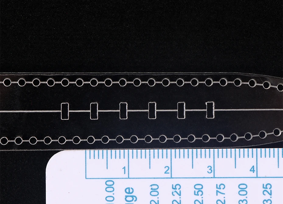 16/18/20/22/24/26mm Leder Handwerk Acryl Uhrenarmband Band Schablone Vorlage Werkzeug DIY Acryl Vorlage Muster Schablone Leder – Detail 8