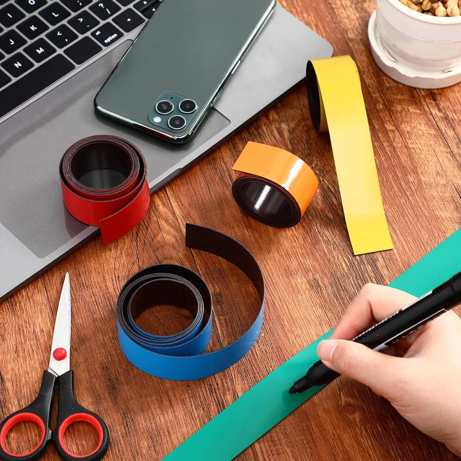 Magnetic Dry Erase Writable Labels for Whiteboards and Refrigerators