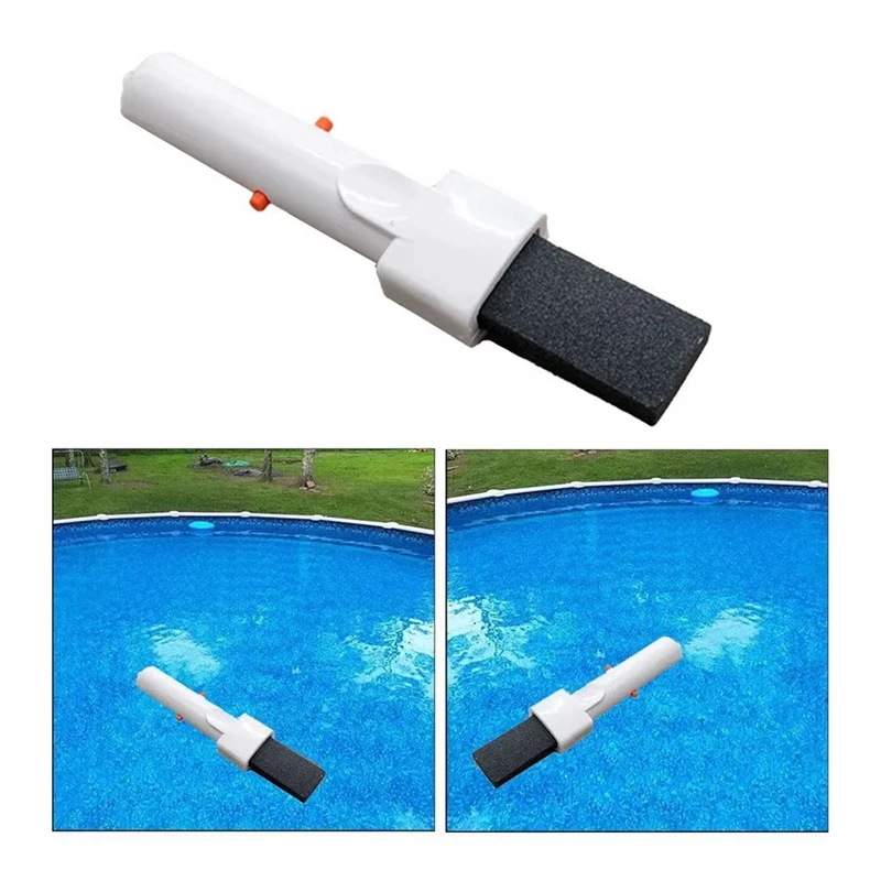 Pool Pumice Stone With Handle Pumice Sticks Stone Accessories For Cleaning Toilet Bowl,Bath, Kitchen, Pool