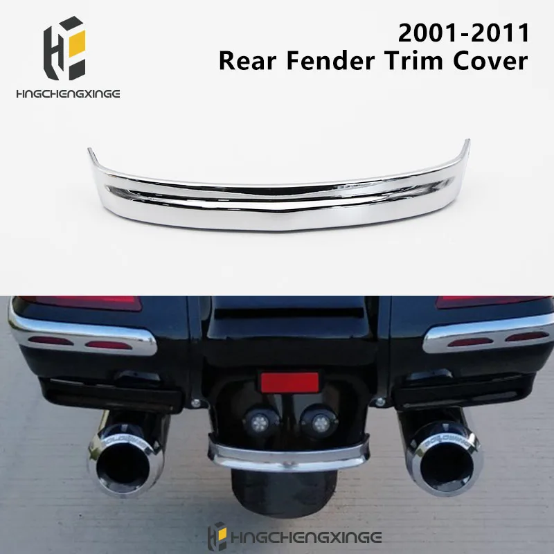 Motorcycle Accessories Cromo indicador borde acento funda etiqueta Honda Goldwing GL1800 2001-2011 ABS de pl&aacute;stico cromado piezas modificadas