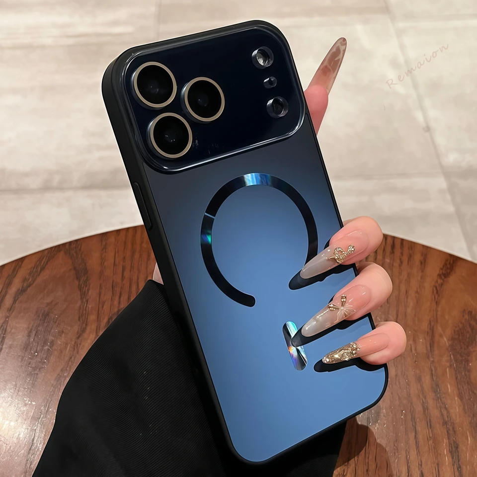 ตัวเลือกสินค้า เคสแม่เหล็กกลิตเตอร์หรูสำหรับ iPhone 17/16 Pro Max