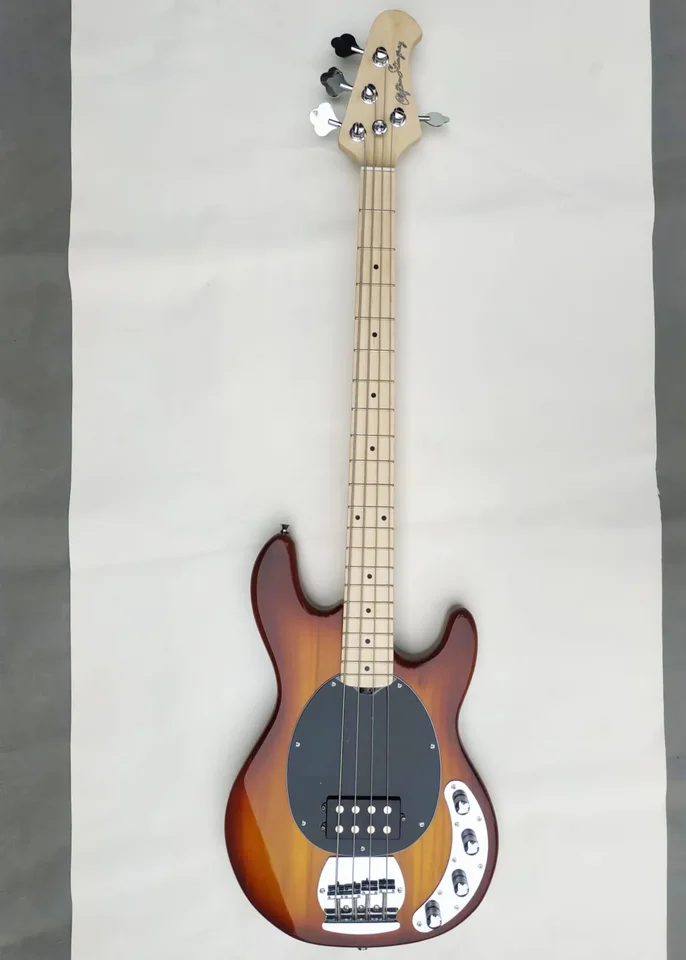 Sisslee-エレクトリックベースギター,22フレット,ハムバッカー