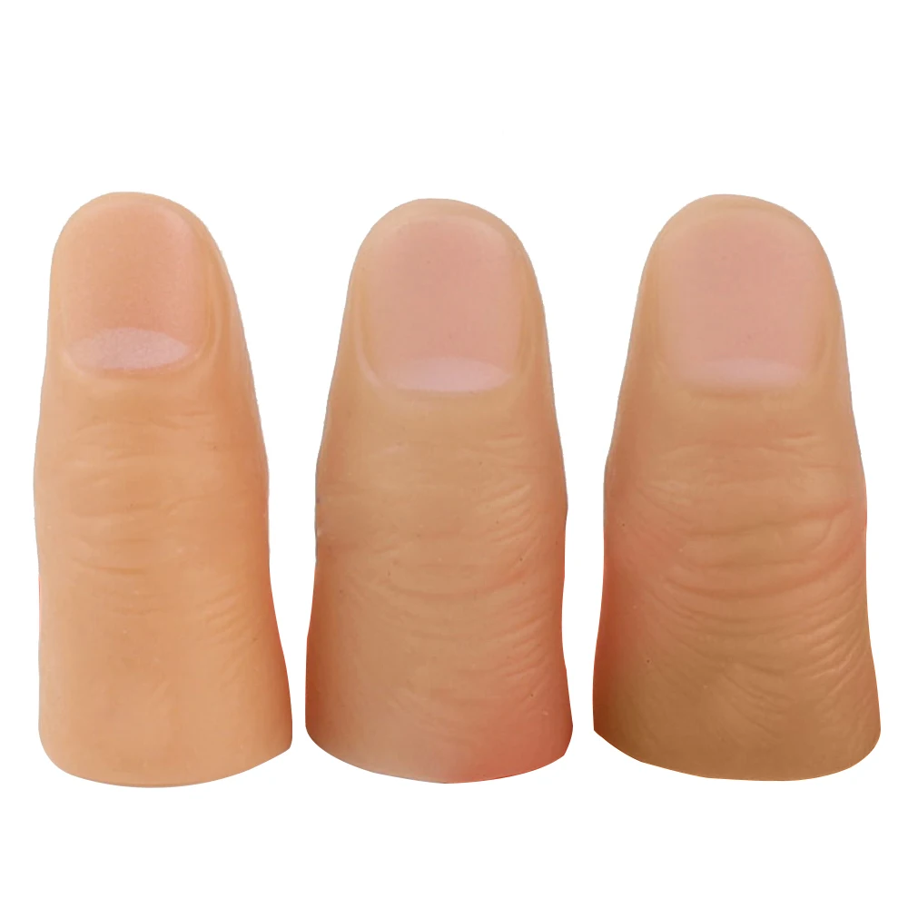 Magic Trick Fingers Magic Trick Toy Magic Tricks Toy Magic Props Toy Magic Tricks Props Magic Trick Props Magic Show Props 3Pcs Magic Tip Fingers Trick Props Toys